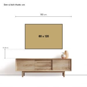 Alternative view of Tranh Indochine Trang Trí Phòng Khách 5